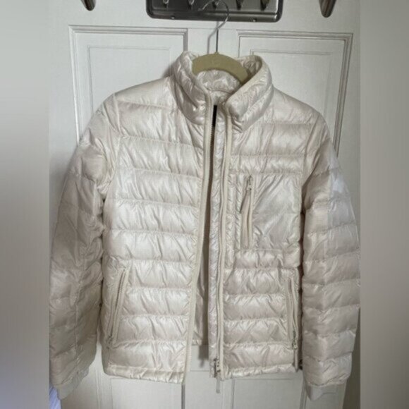 J Crew white/cream light down jacket - Picture 3 of 5